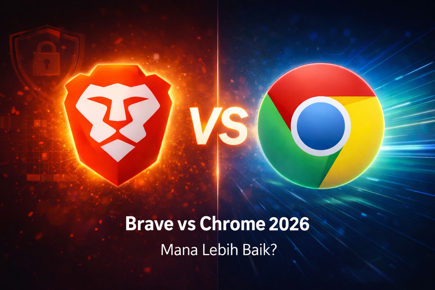 Perbandingan Brave vs Chrome 2026 untuk melihat mana browser yang lebih cepat, aman, dan efisien digunakan