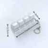 Isi paket keychain mechanical keyboard lengkap dengan ring gantungan