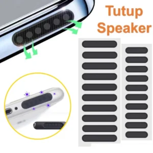 Stiker penutup lubang speaker HP anti debu APEN isi 10pcs